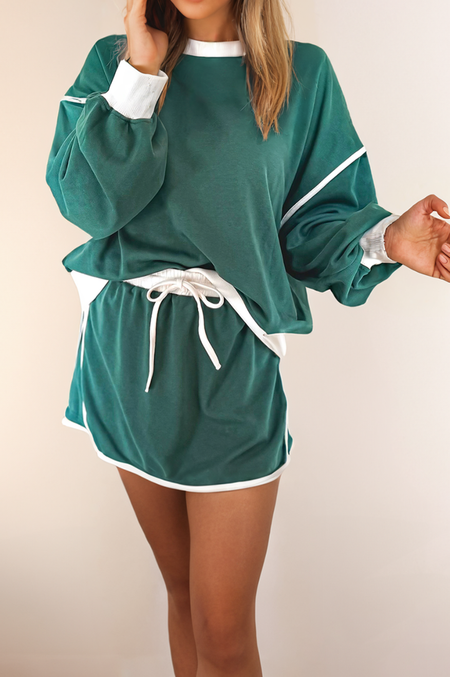 Green Country Club Skort Set Pretty Little Patriot