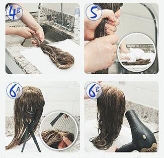 Shade Knotless Wig "Ombre Color" Medium Brown Full Lace Poshglad Braided Wigs