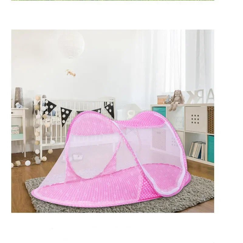 0 - 3Years Portable Foldable Baby Netting Polyes Newborn Sleep Bed Travel Baby Mosquito Nets Travel Bed Netting Play Tent Children - Plush Fashion Hub