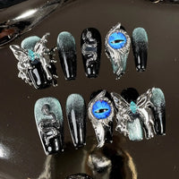 0930- Handmade press on nails fake nails removable Plush Fashion Hub