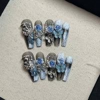 0945- Handmade press on nails fake nails removable Plush Fashion Hub 20.80