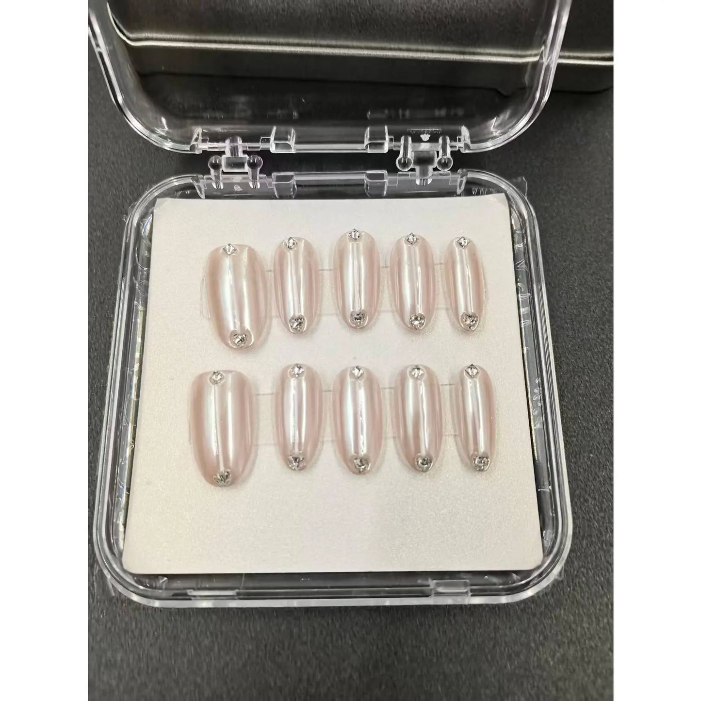 1038- Handmade press on nails fake nails removable Handmade Drawing Nails Plush Fashion Hub 26.89