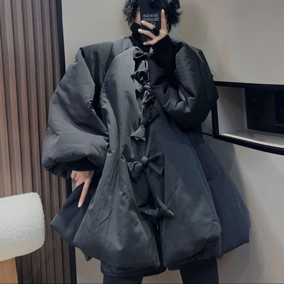 Loose Thick Bud Cotton Puffer Jacket - Oversized Comfort Plush Fashion Hub
