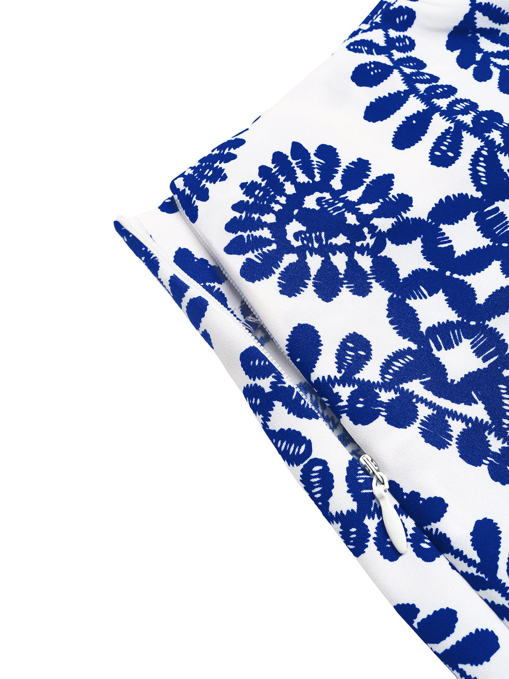 Printed tie-front women’s skort with high waist, casual trendy bottoms from Trendsi, featuring a stylish and comfortable design.