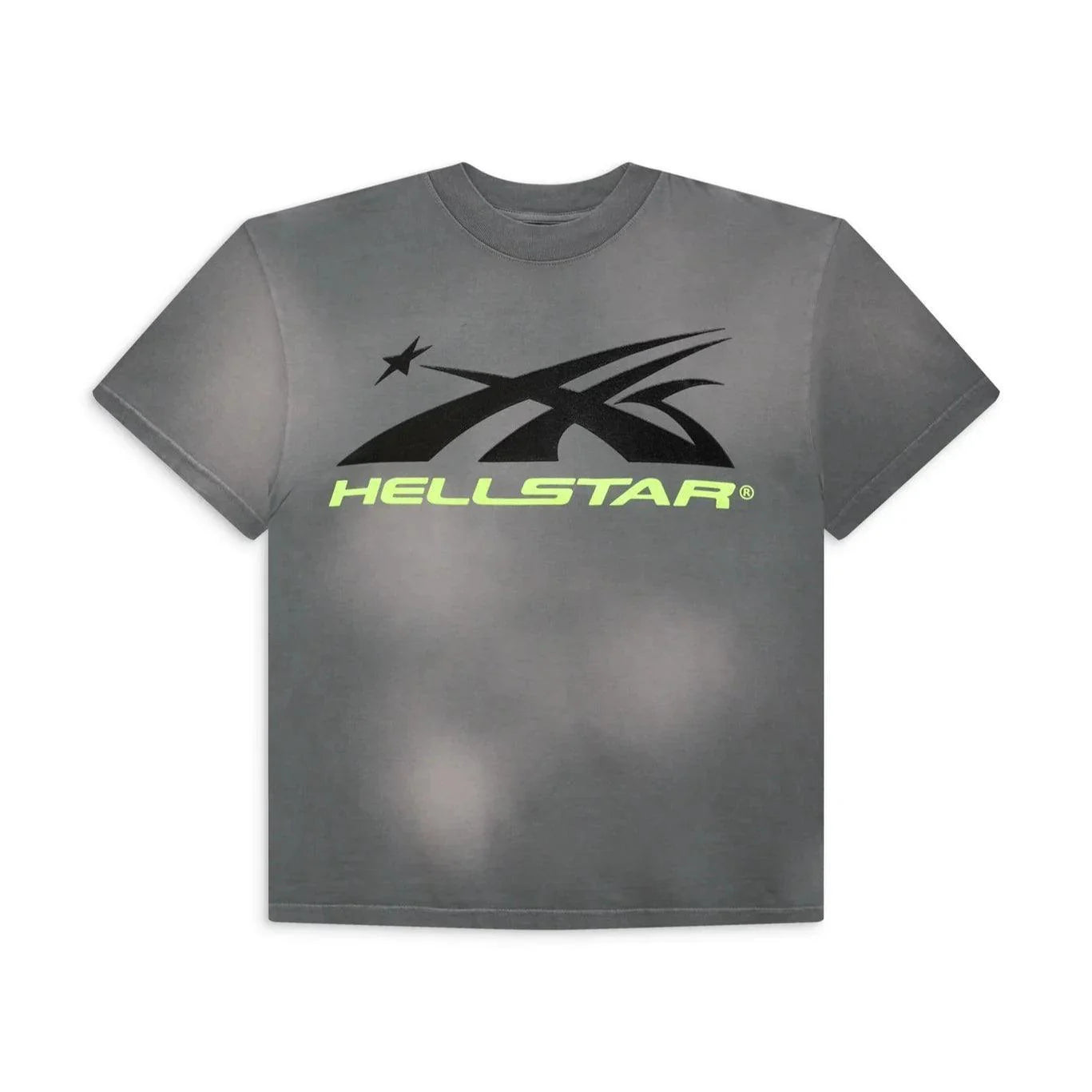 Hellstar Sports Core Logo Gel T-Shirt Grey Supra Sneakers