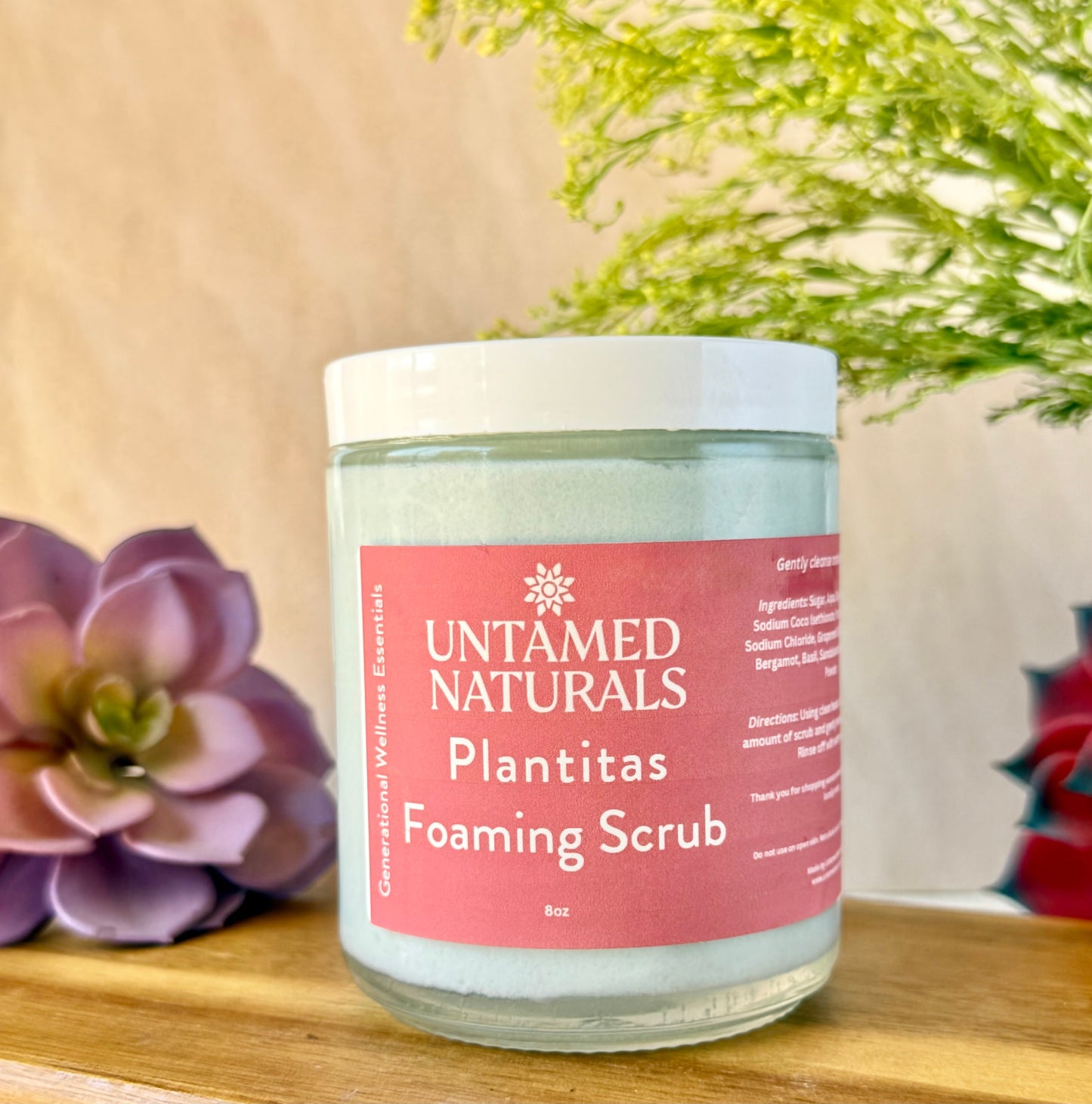 🌿 Plantitas Body Scrub – Smooth, Glow, Repeat UnTamed Naturals