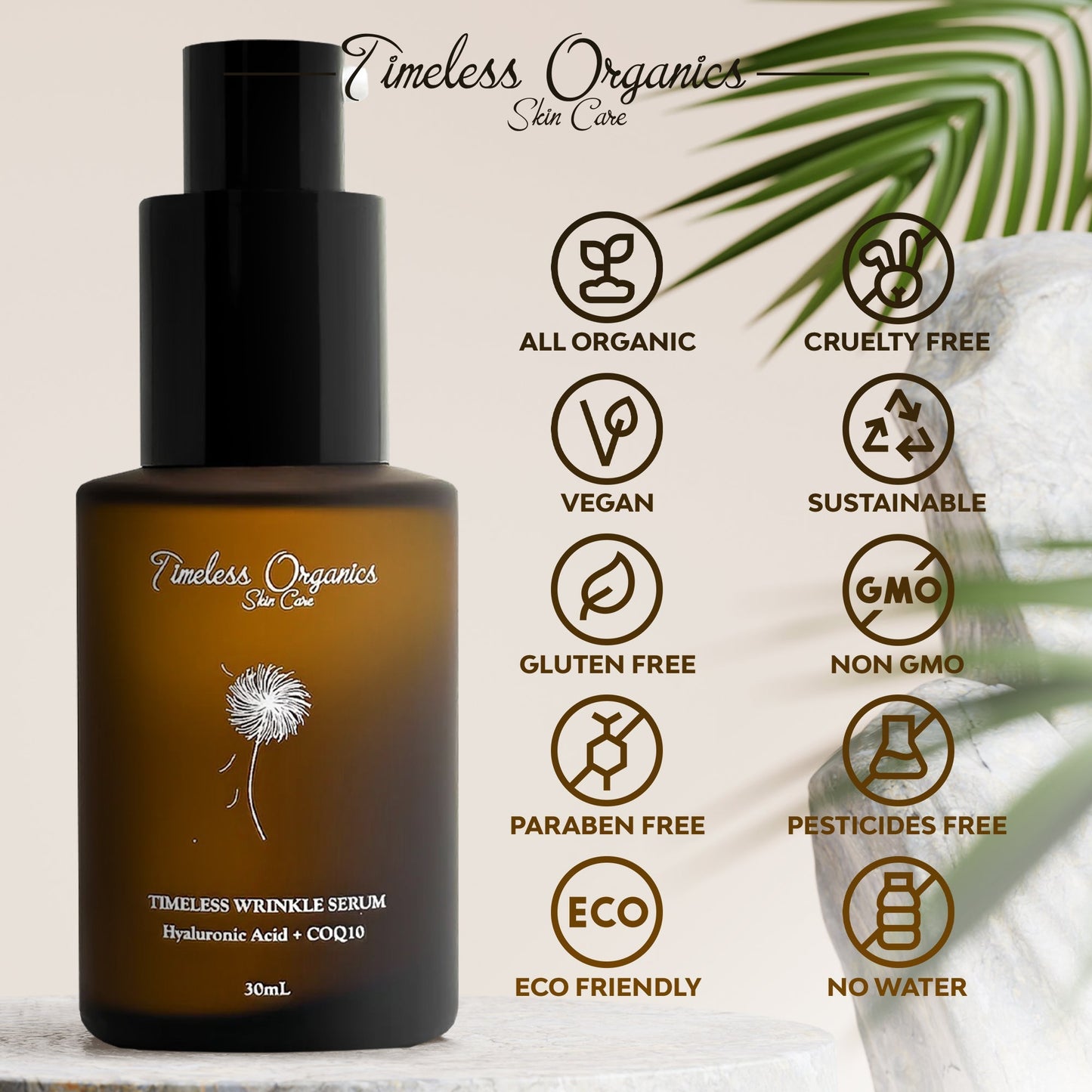 Timeless Wrinkle Serum Timeless Organics Skin Care