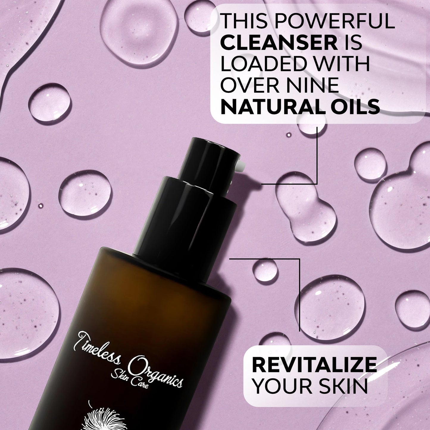 Anti-Aging Facial Cleanser Timeless Organics Skin Care