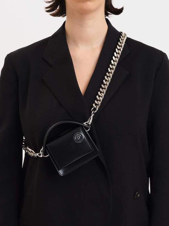 Chic Thick Chain Simple Small Bag Plush Fashion Hub