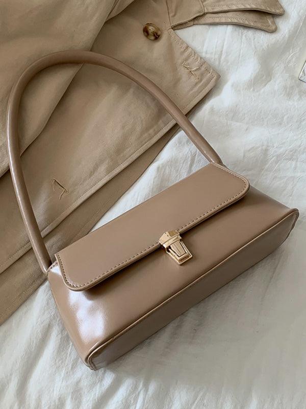 Original Chic 4 Colors Leather Shoulder Bag Plush Fashion Hub