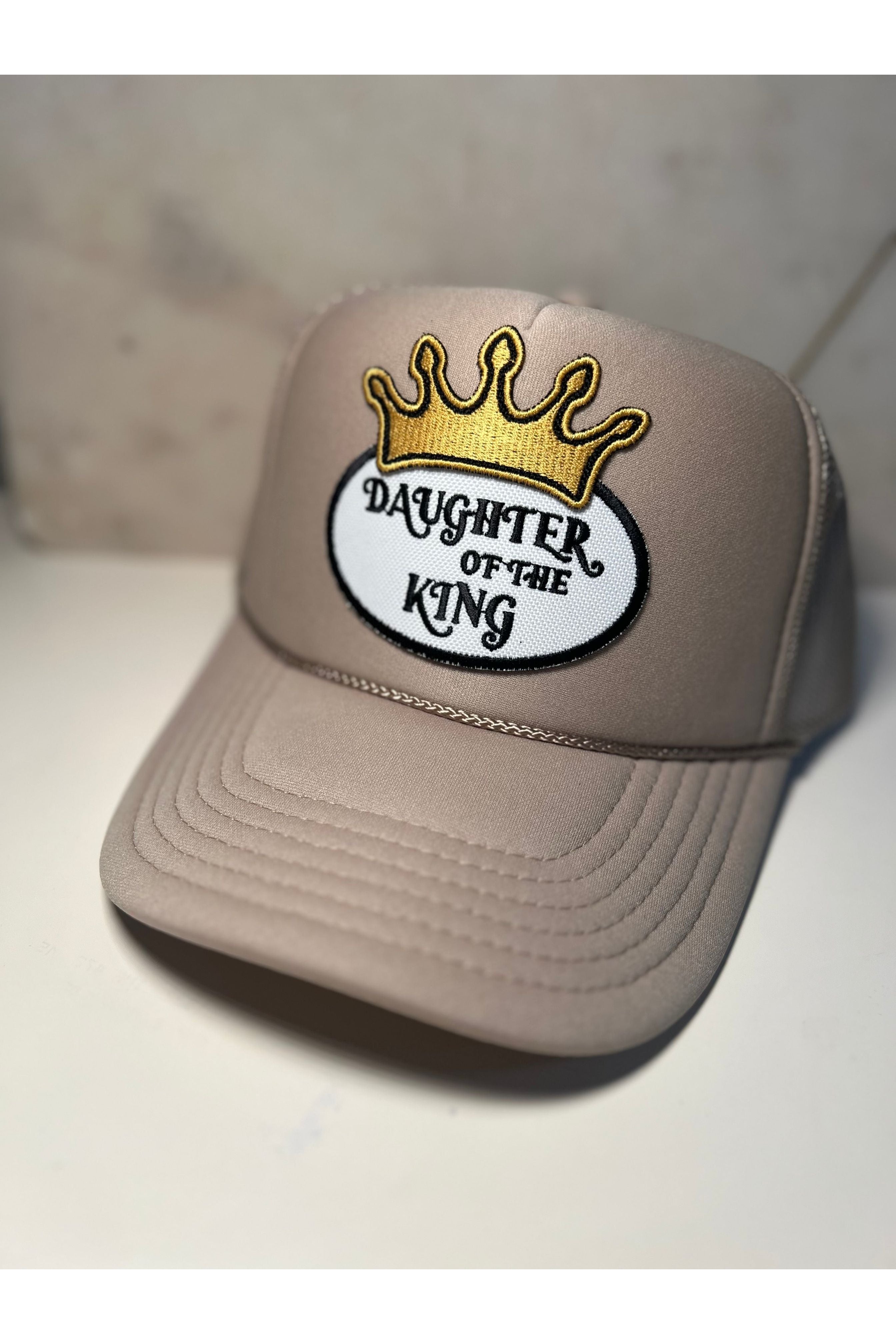 Daughter Of The King Patch Trucker Hat -clearance Pretty Little Patriot