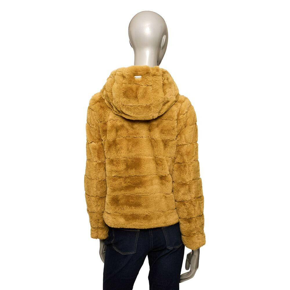 Baldinini Trend Yellow Polyester Women Jacket MaraFormigone