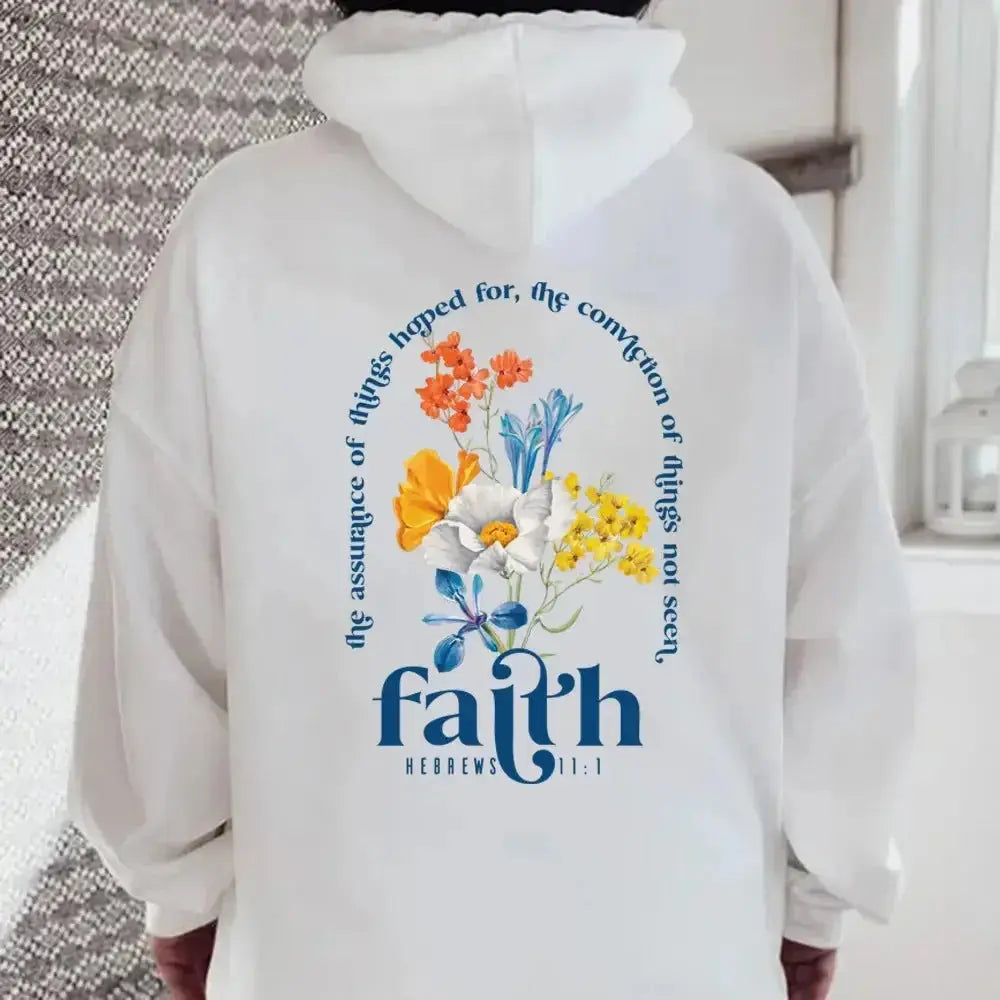 Aesthetic Christian Hoodies Bible Verse Hoodie Women - Plush Fashion Hub