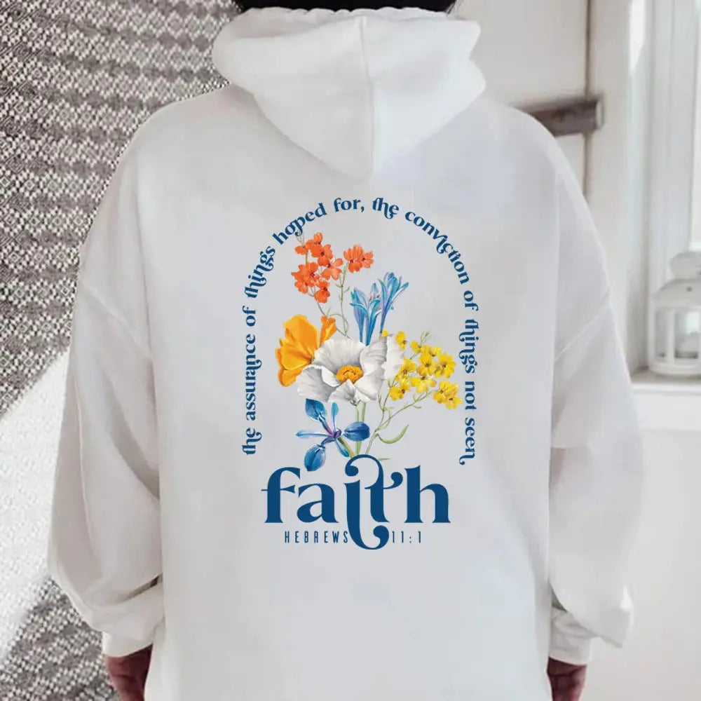 Aesthetic Christian Hoodies Bible Verse Hoodie Women - Plush Fashion Hub