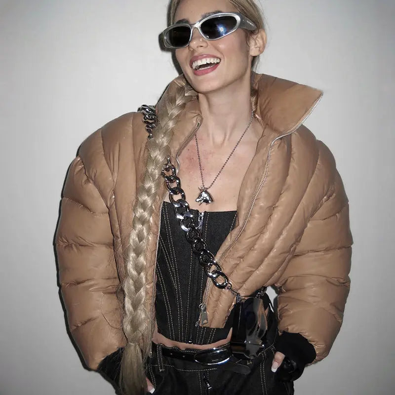 Autumn Winter Women Clothing Short down Coat Cotton Padded Clothes Perfecsy