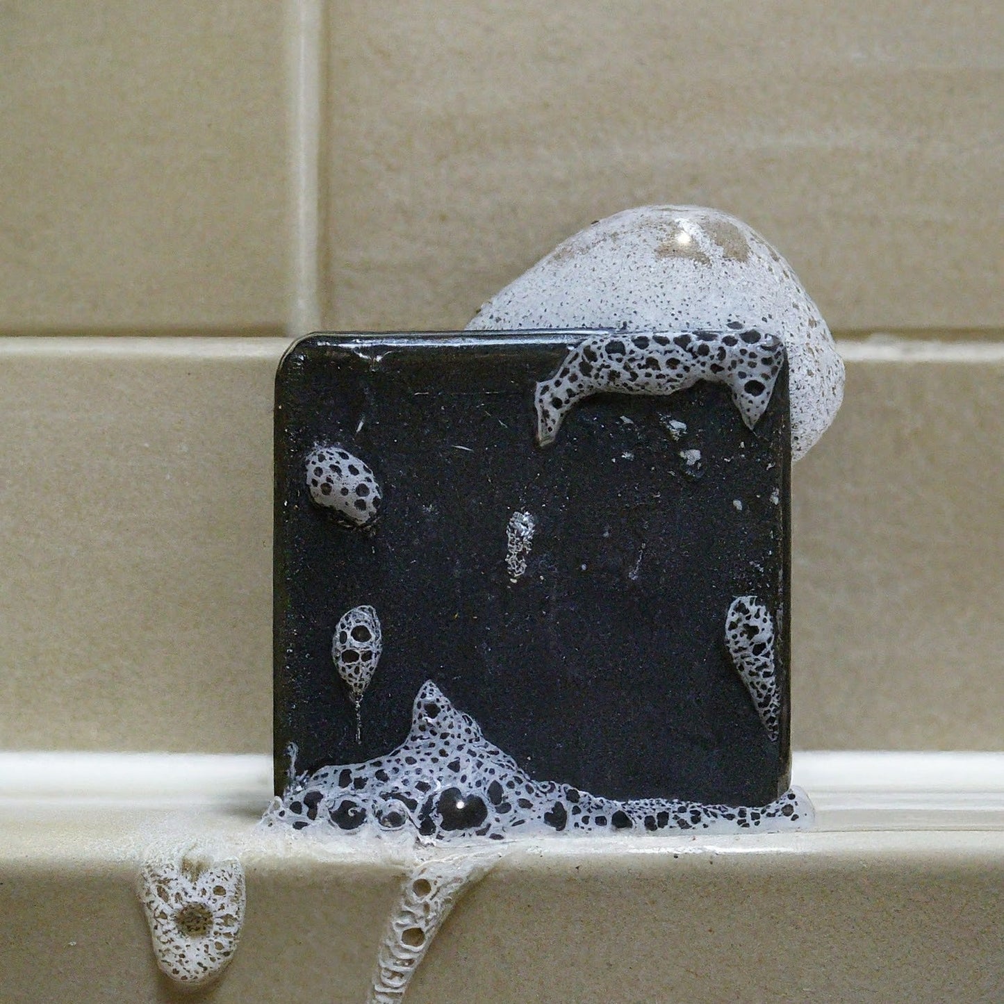 Activated Charcoal and Tea Tree Black Soap Bar UnTamed Naturals