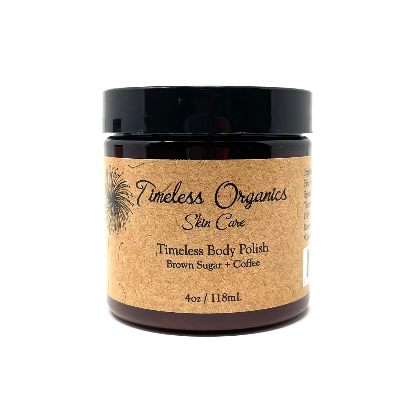 Body Polish - Coffee + Mocha Timeless Organics Skin Care