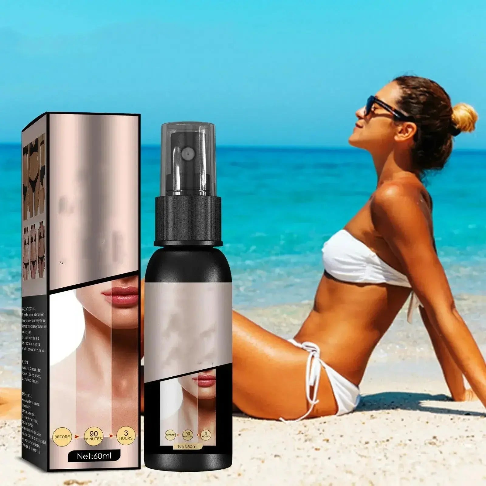 Bronzer Skin Toner Spray Moisture Replenishment - Plush Fashion Hub
