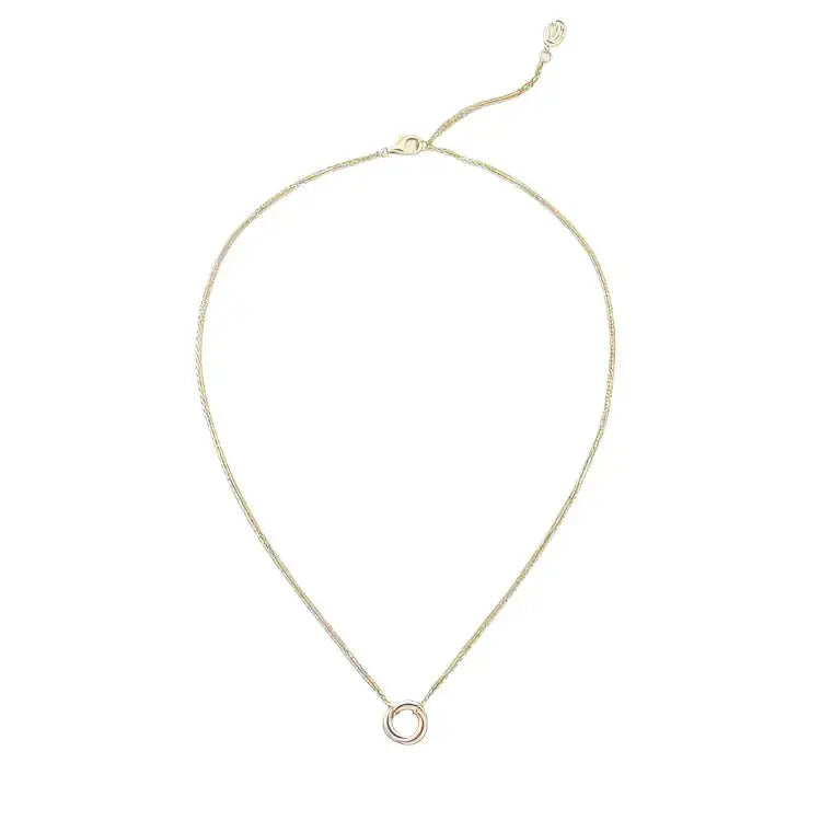 Cartier Trinity Necklace, Small Model, 18k White Gold - Plush Fashion Hub