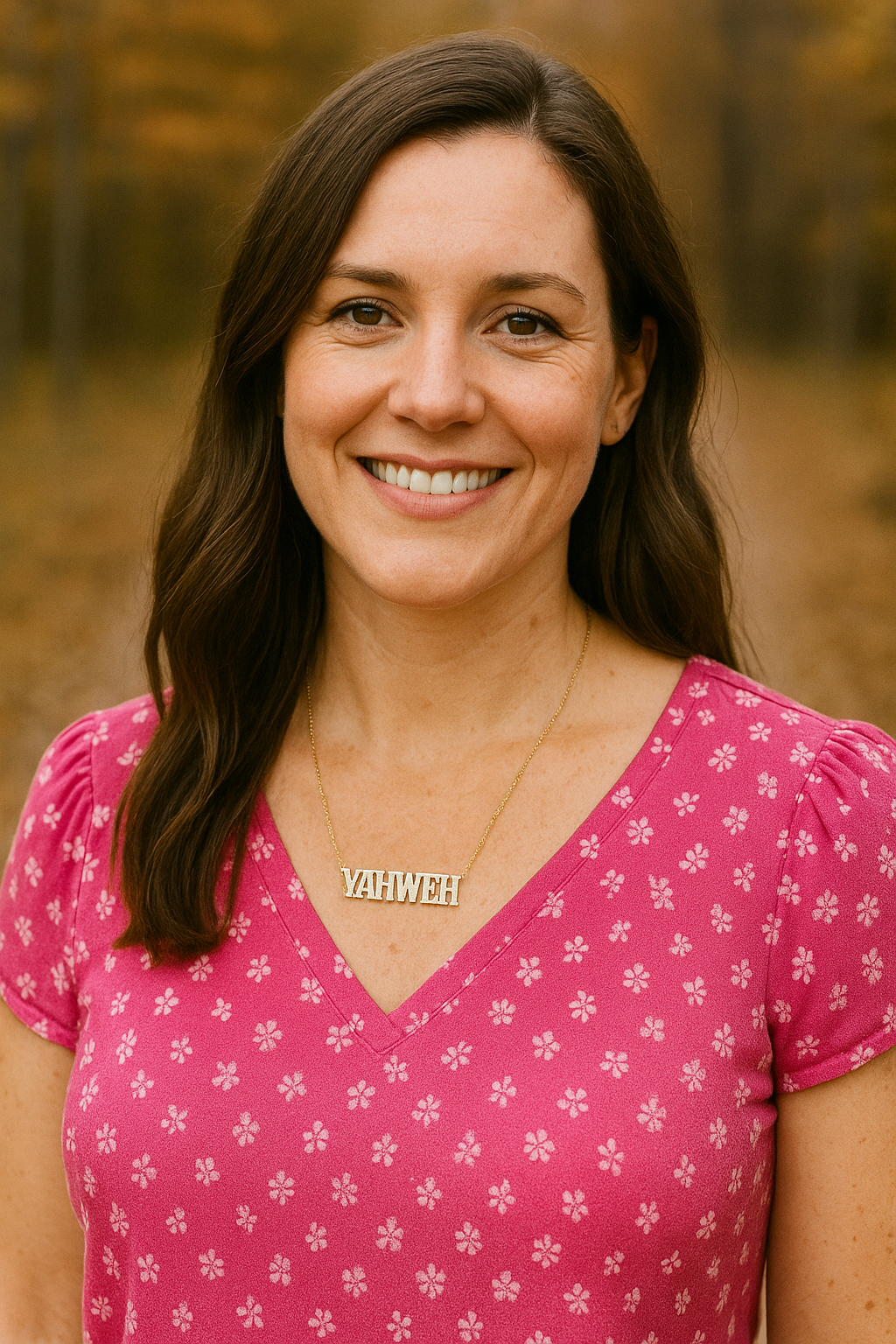 YAHWEH Cubic Zirconia 18k necklace Plush Fashion Hub 74.99