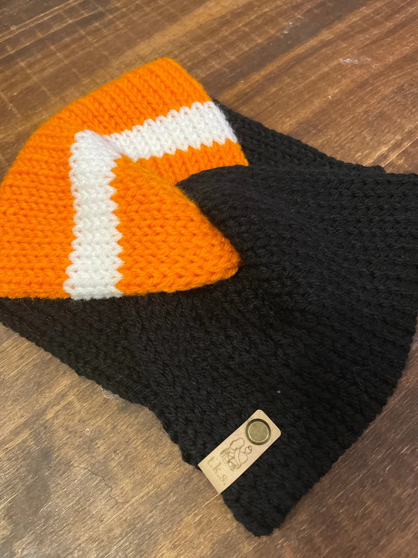 Cincinnati Bengals Twist Headband Tight Knit Sisters