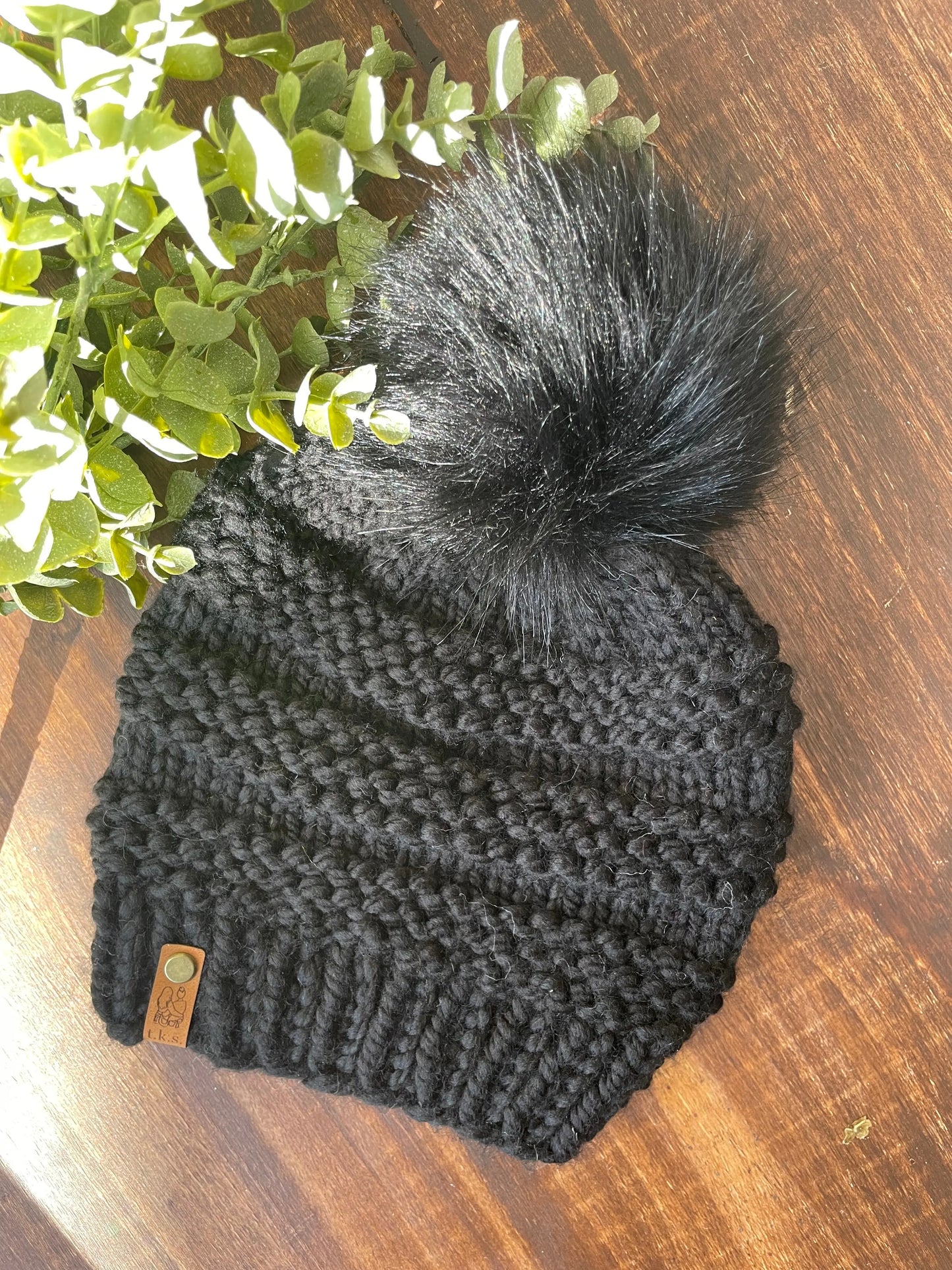 Classic Black Cranmore Hat Tight Knit Sisters