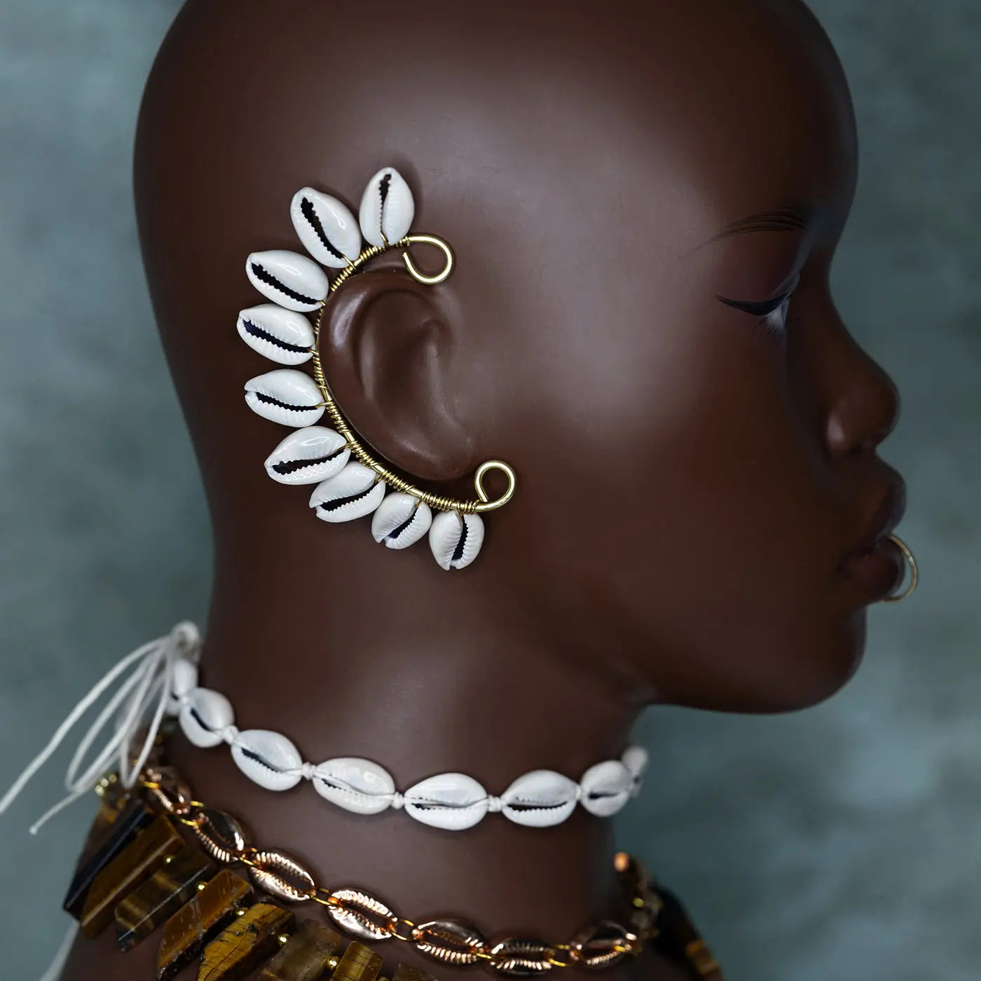 Cowrie Star Ear Cuff Plush Fashion Hub