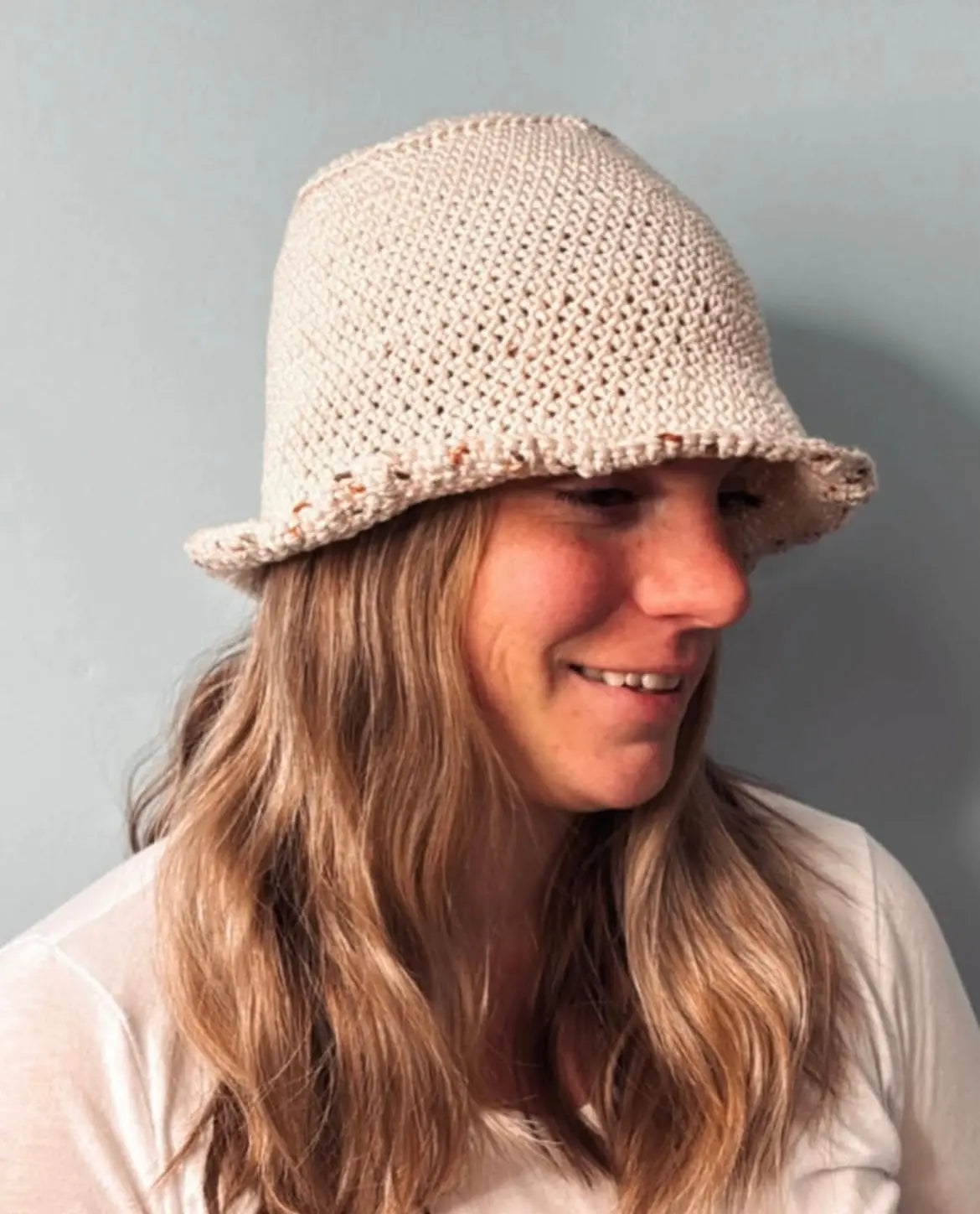 Cream Bucket Hat Tight Knit Sisters