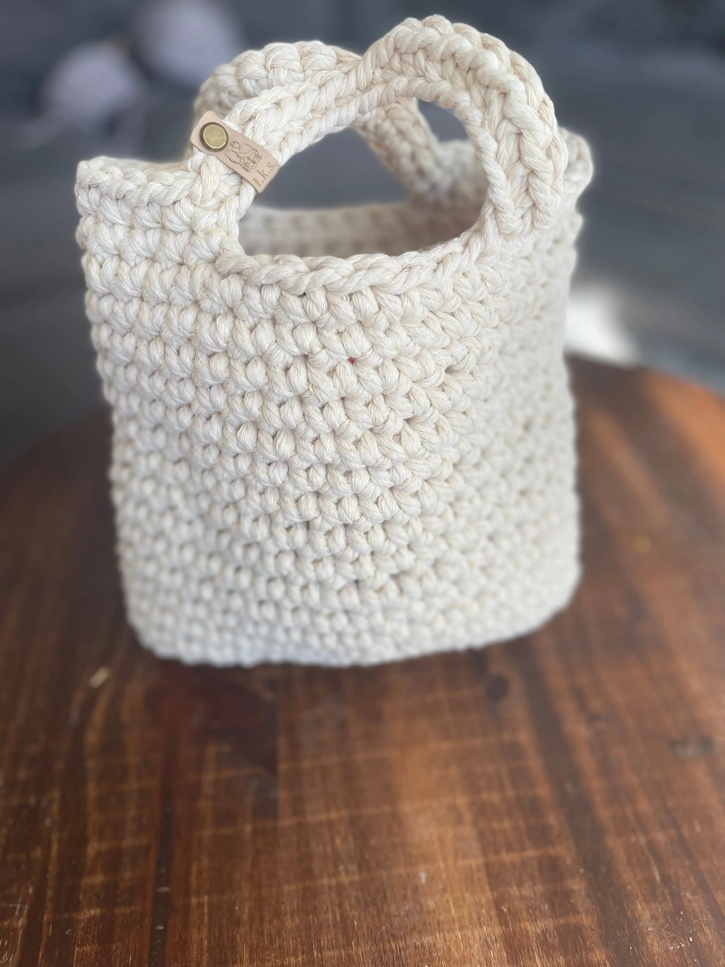 Cream Clutch Tight Knit Sisters