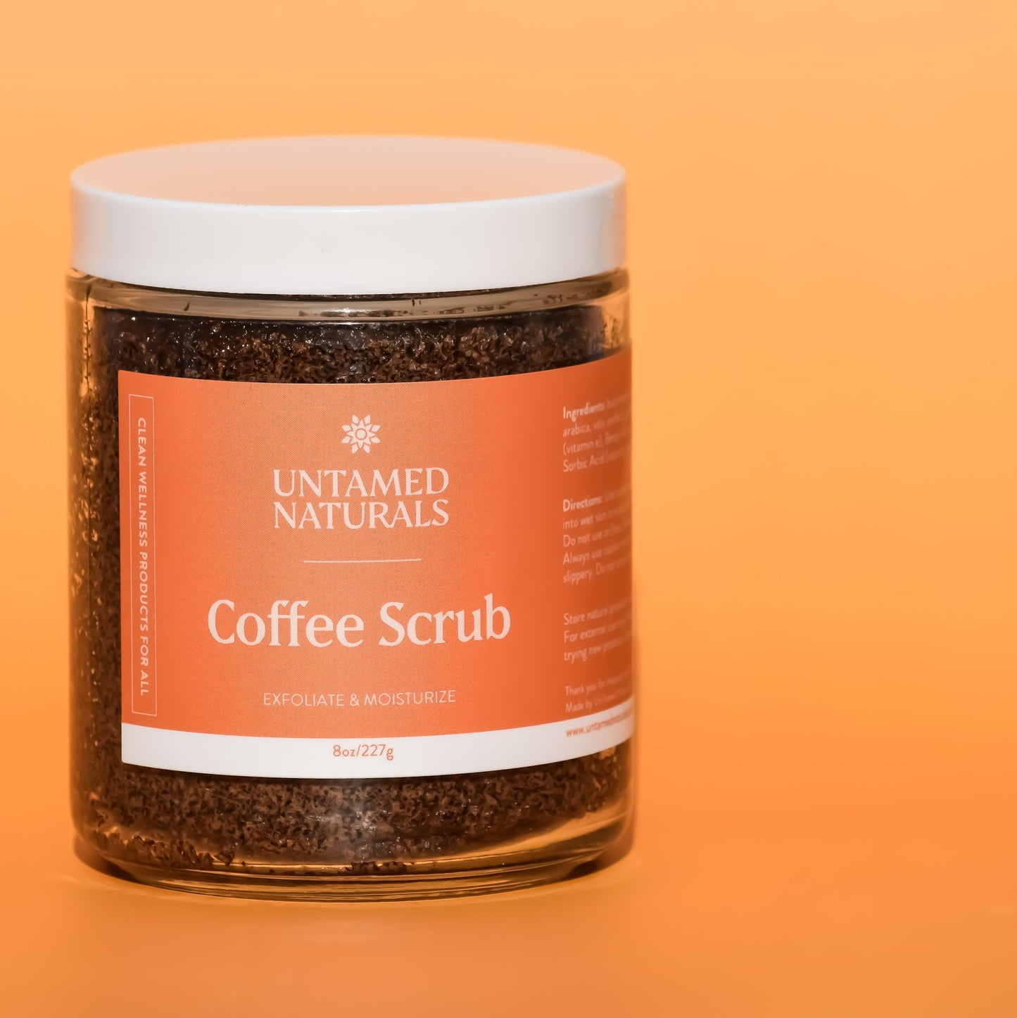 Coffee Body Scrub UnTamed Naturals