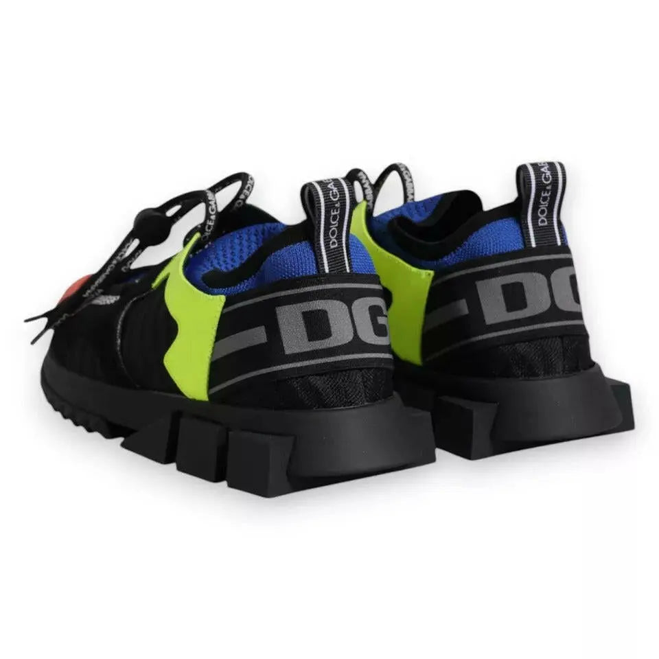 Dolce & Gabbana Multicolor Mesh Sorrento Trekking Sneakers Shoes MaraFormigone