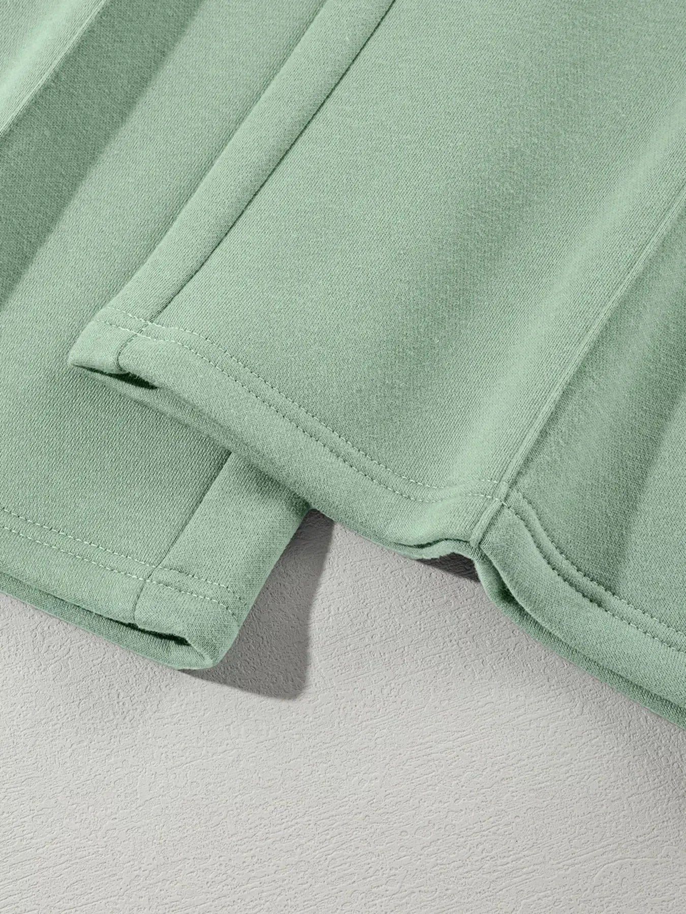 Drop Shoulder Zip Up Jacket and Drawstring Pants Active 2pcs Set - Plush Fashion Hub