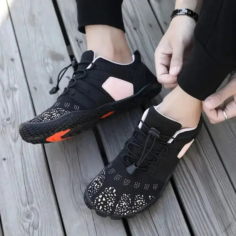 Elastic Lock Laces Mesh Breathable Athletic - Plush Fashion Hub