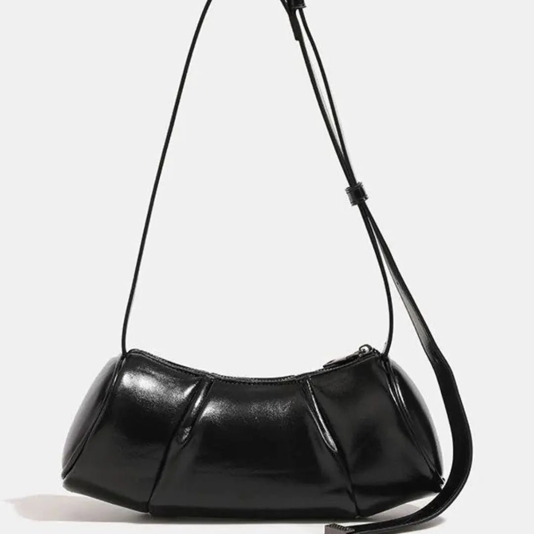 Elegant Folded Cylinder Bag - Stylish Small Pillow Bag & Casual Crossbody Bag for Women | Fashion Retro Design hobo Plush Fashion Hub