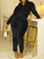 Fall Fashion Casual Personality Slim Fit Sexy Sports Suit - Plush Fashion Hub