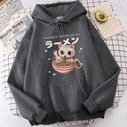 Fashion Cat Print Women's Pullover - Plush Fashion Hub