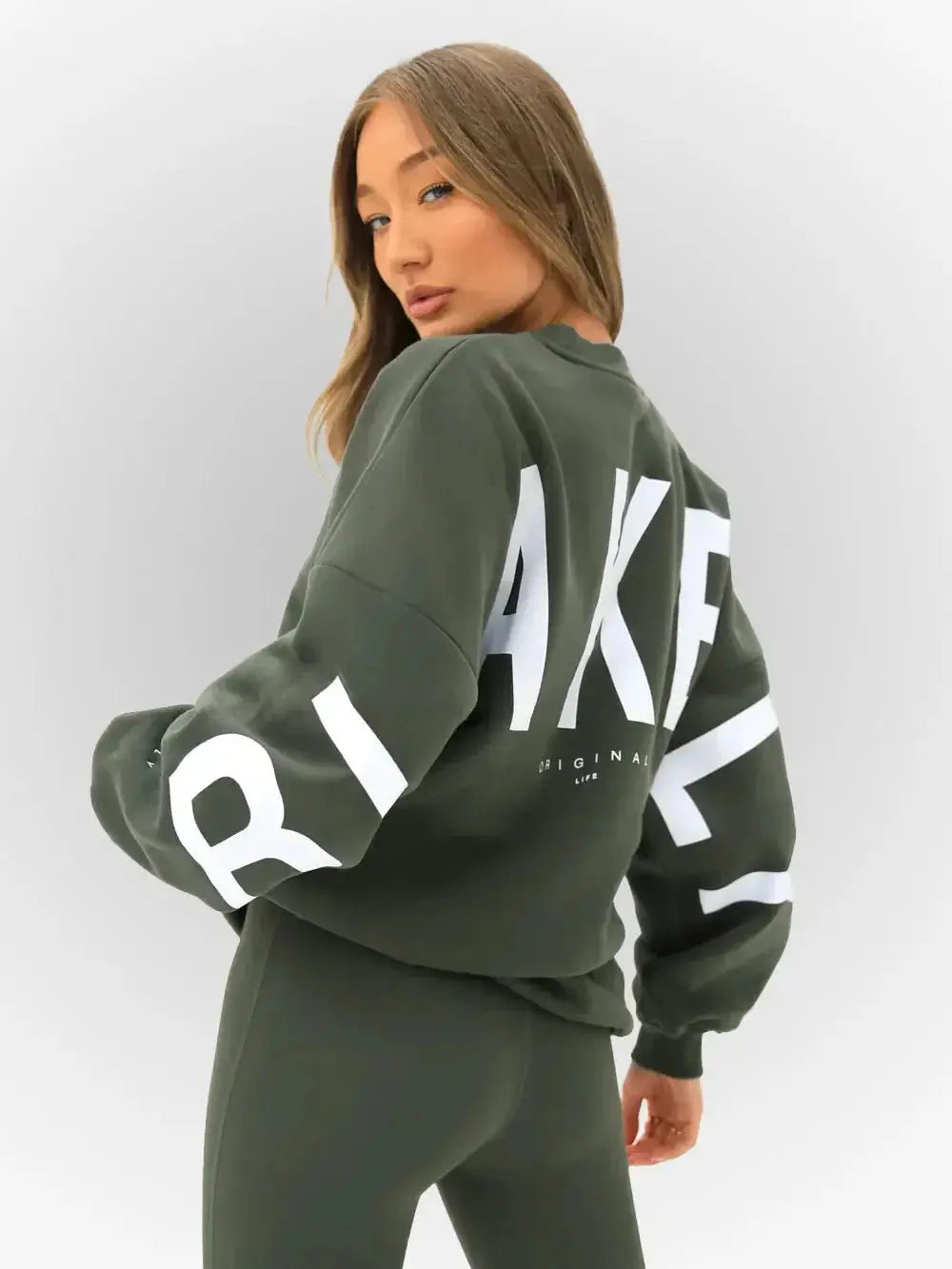 Fashion Printed Thickening Long Sleeve Loose Sweatshirt - Plush Fashion Hub