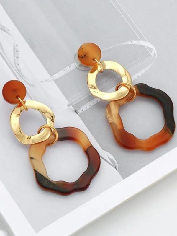 Fashion Ring Big Earrings PAINEVIDA