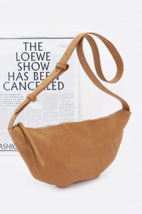 Faux Suede Croissant Bag OyeraCharisma