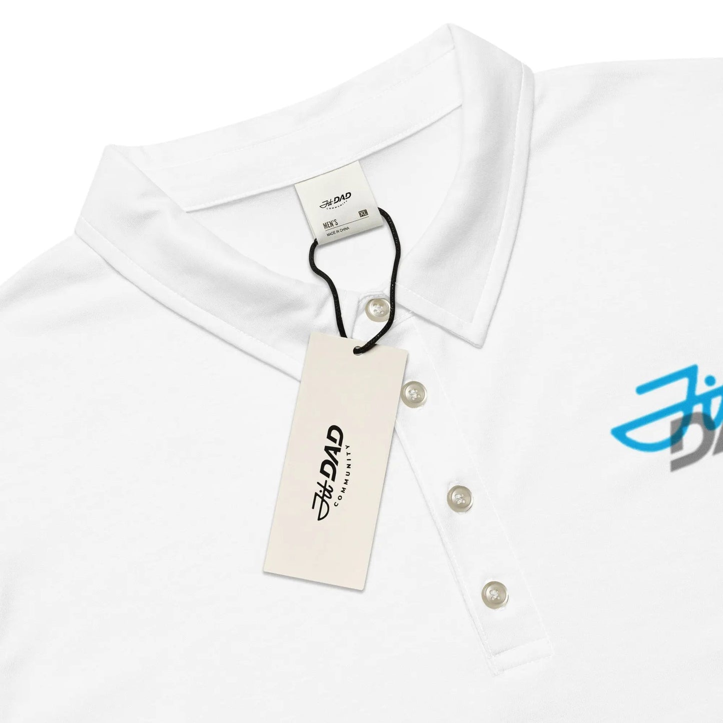 Fit Dad Men’s slim fit polo Fit Dad Community