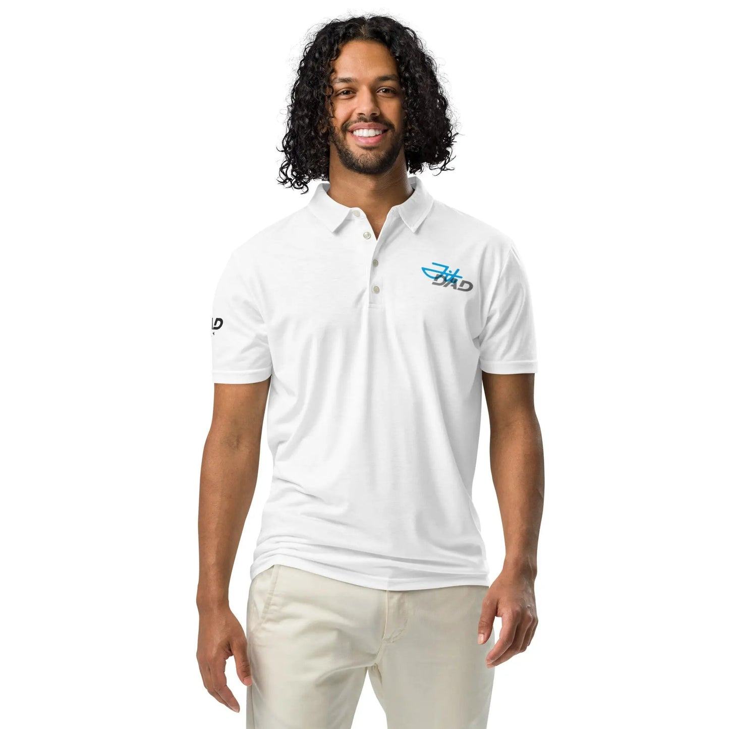 Fit Dad Men’s slim fit polo Fit Dad Community