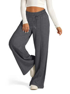 Full Size Drawstring Relaxed Fit Wide Leg Pants Plus Size - Plush Fashion Hub