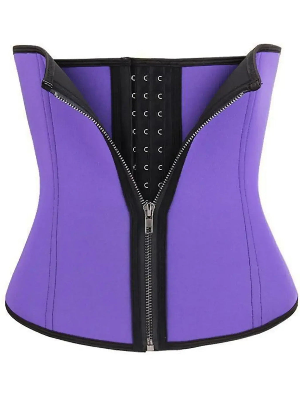 Full Size Zipper Shaping Band with Hook and Eye Closure Plus Size - Plush Fashion Hub