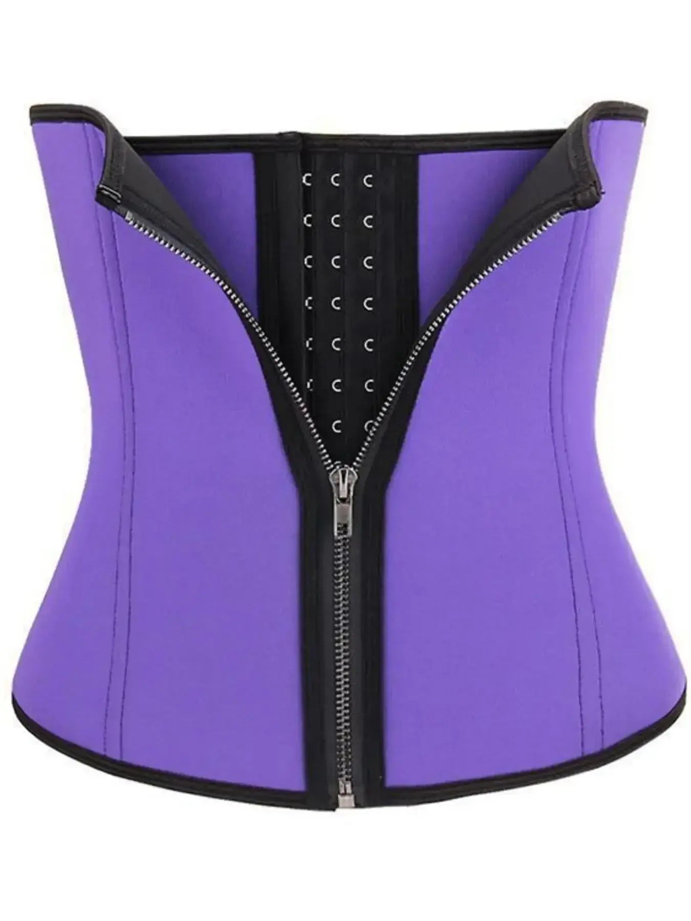 Full Size Zipper Shaping Band with Hook and Eye Closure Plus Size - Plush Fashion Hub