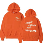Funny Need Money Letter Print Hoodie Fashion Design - Plush Fashion Hub
