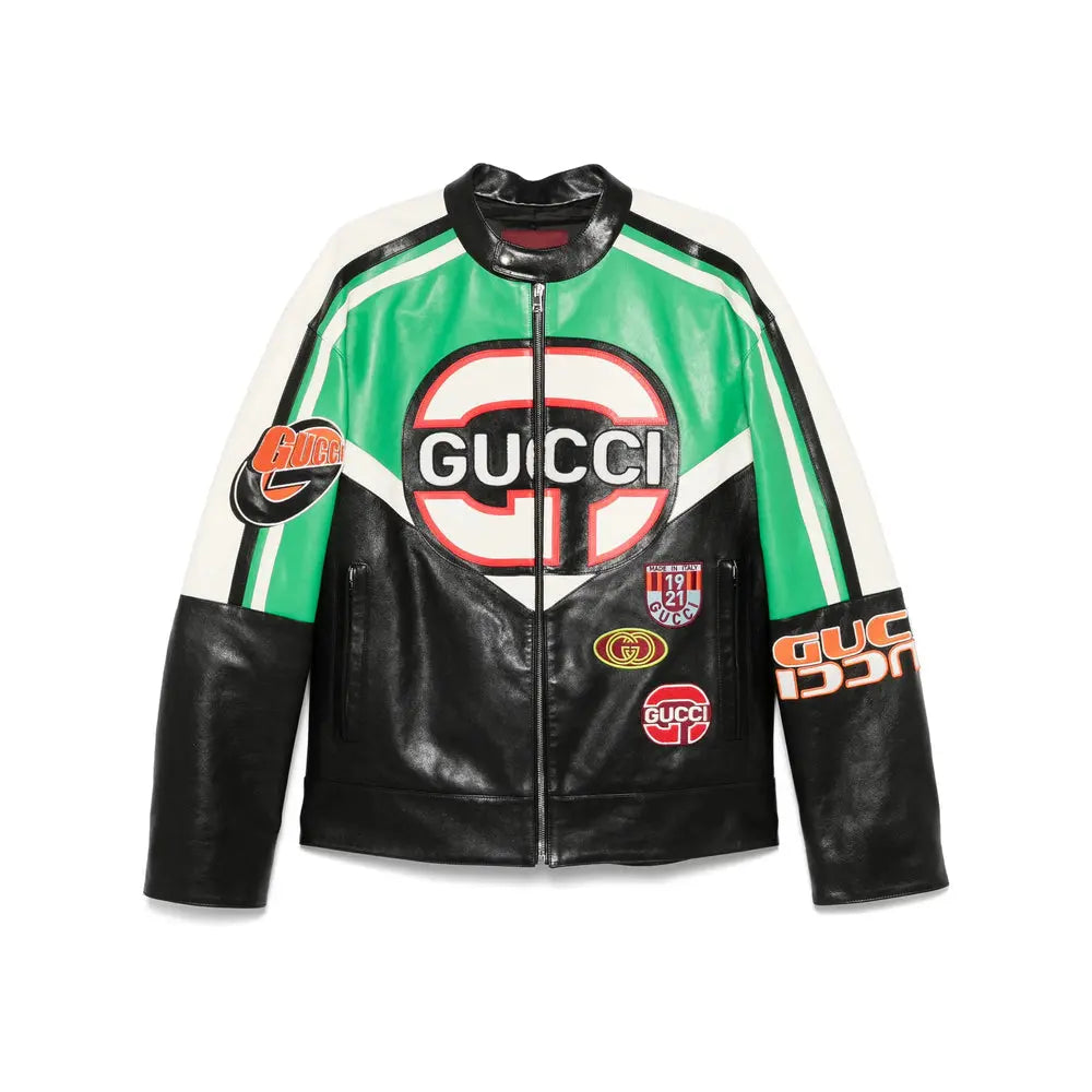 Gucci Black Jackets - Leather Jackets Men Luosophy