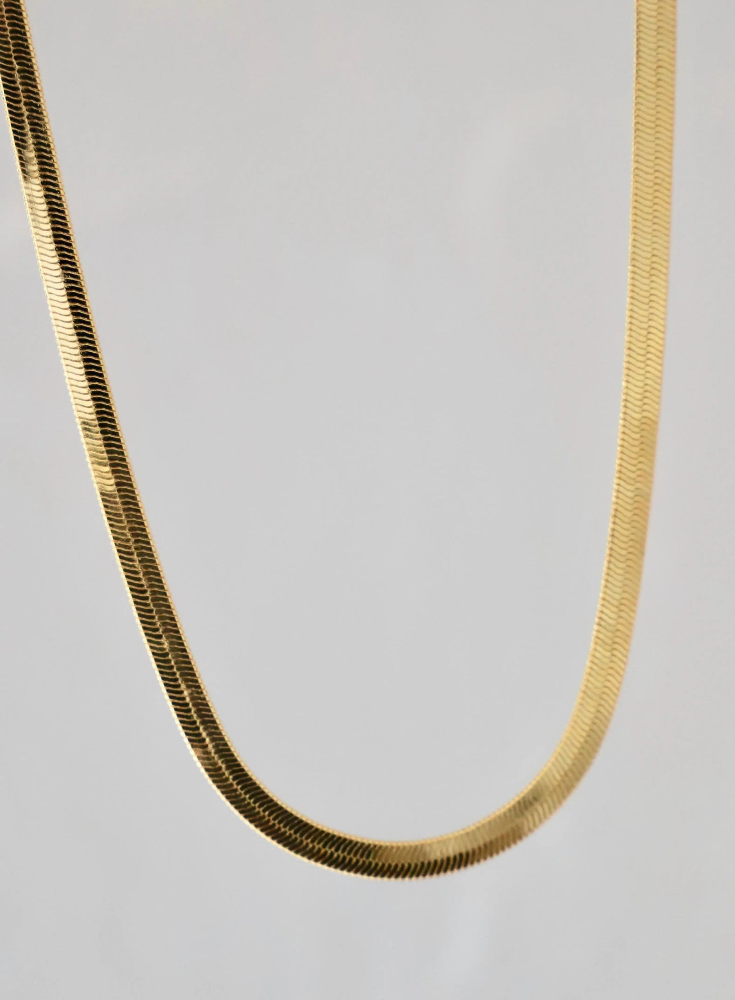 HERRINGBONE CHAIN NECKLACE Katie Waltman Jewelry