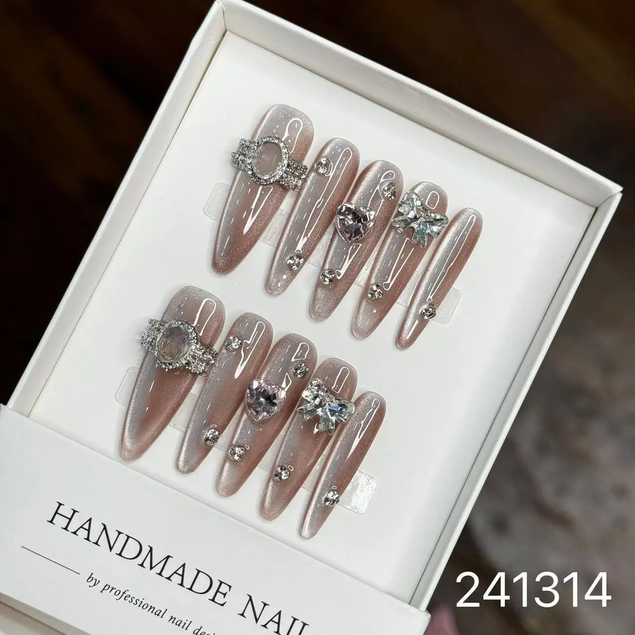 Handmade press on nails fake nails removable Plush Fashion Hub