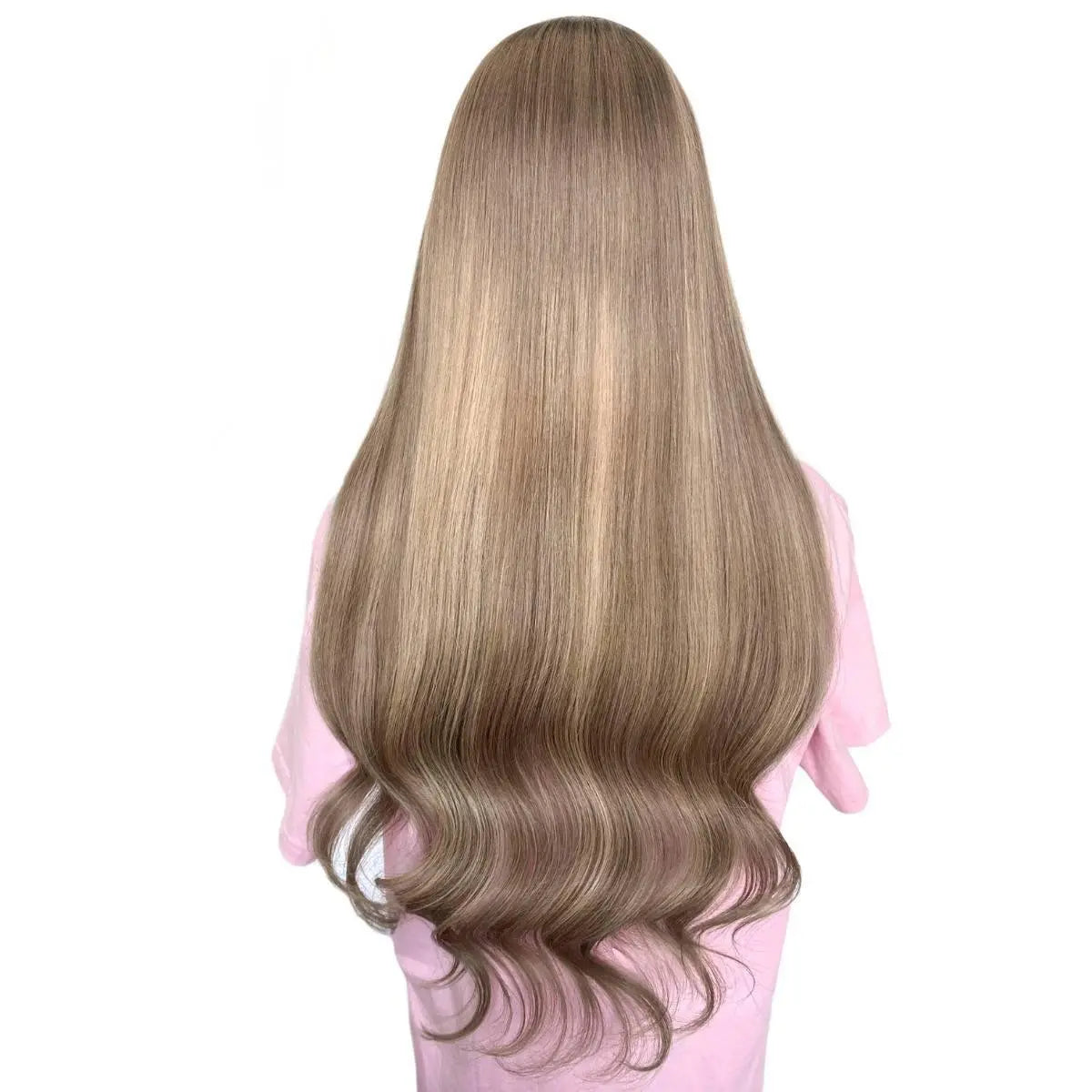 Hazel Glueless 5x5 HD Lace Professionally Colored 100% Human Hair Closure Wig Private Label