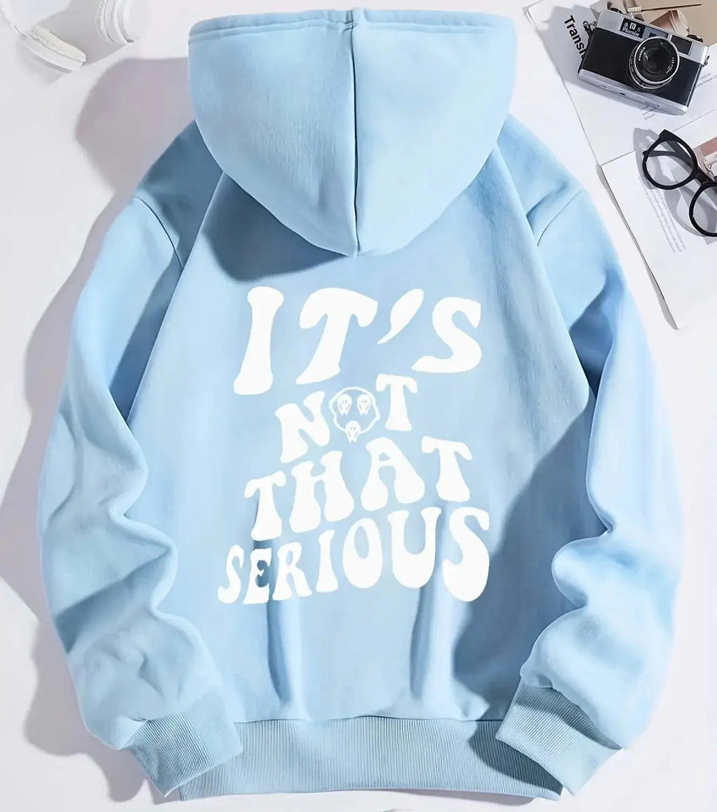 High Street Loose Sports Pullover Hoodies - Plush Fashion Hub